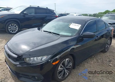 2016 Honda Civic Ex-T из США, поврежденный, VIN 2HGFC1F33GH657780